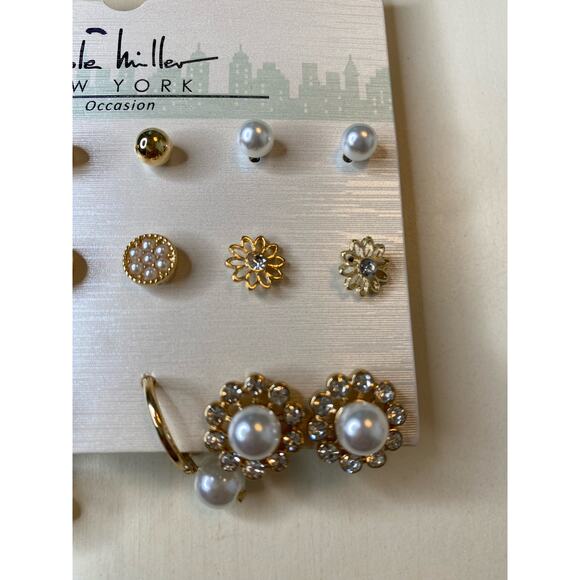 Nicole Miller Earring Set 5/20 - Picture 3 of 4